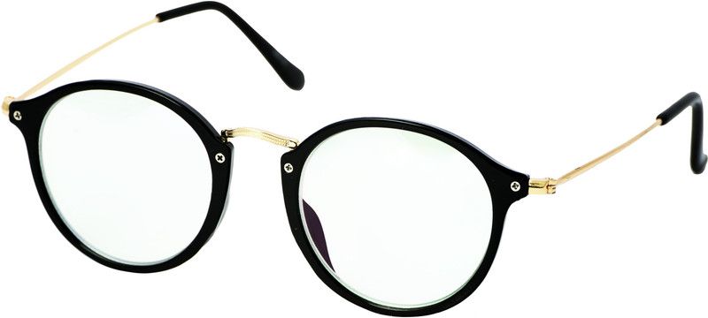 Polarized, UV Protection, Mirrored Round Sunglasses (Free Size)  (For Men & Women, Clear)