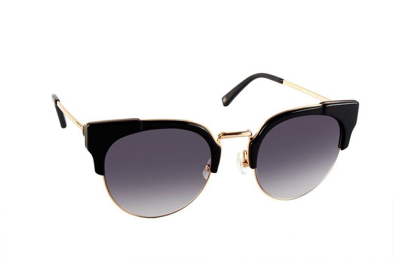 Gradient Cat-eye Sunglasses (49)  (For Women, Grey)