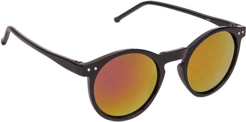 Mirrored Round Sunglasses (50)  (For Men & Women, Pink)