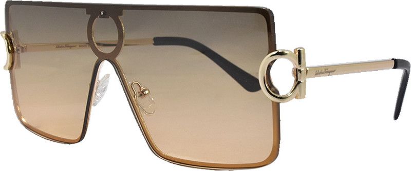 UV Protection Rectangular Sunglasses (100)  (For Men & Women, Brown)