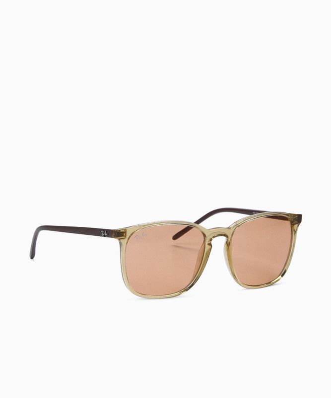 UV Protection Retro Square Sunglasses (56)  (For Men, Orange)