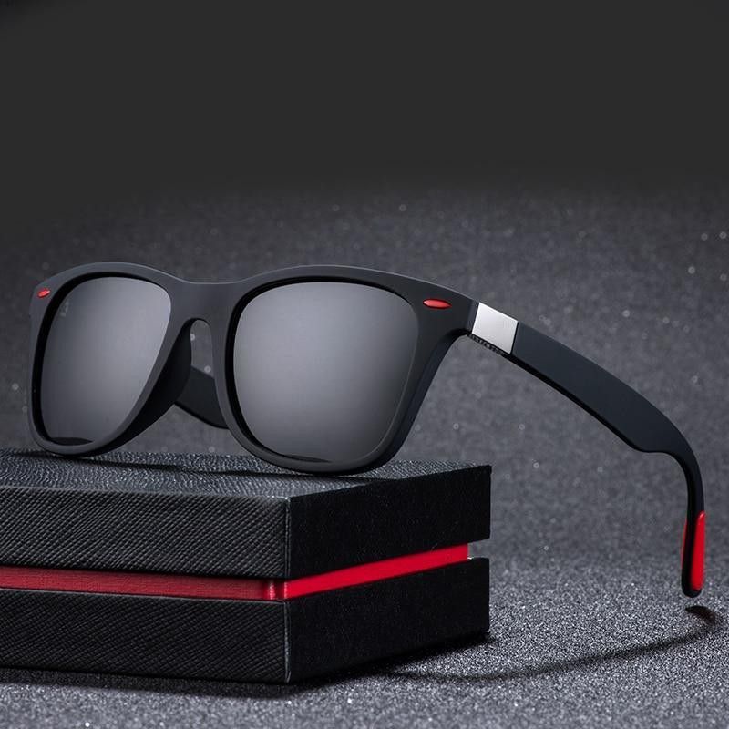 Retro Square, Wayfarer, Rectangular Sunglasses  (For Boys & Girls, Black)