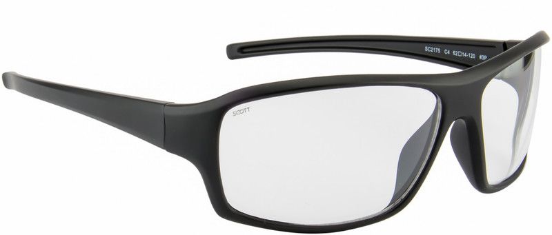 UV Protection Wrap-around Sunglasses (62)  (For Men & Women, Clear)