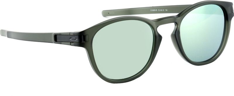 LATCH Oval Sunglass  (For Men & Women, Yellow)