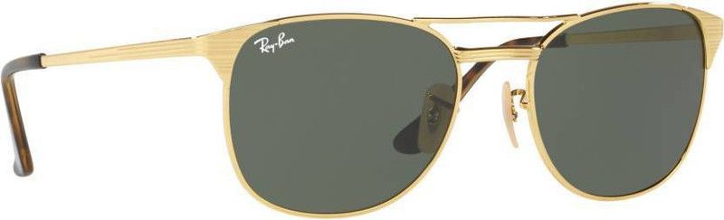 Gradient Retro Square Sunglasses (58)  (For Men, Blue)