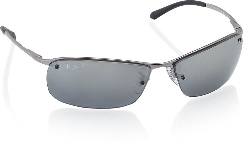 Mirrored Round Sunglasses (63)  (For Men)