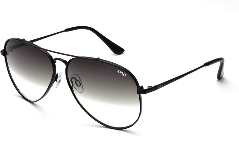 UV Protection Aviator Sunglasses (61)  (For Men, Grey)
