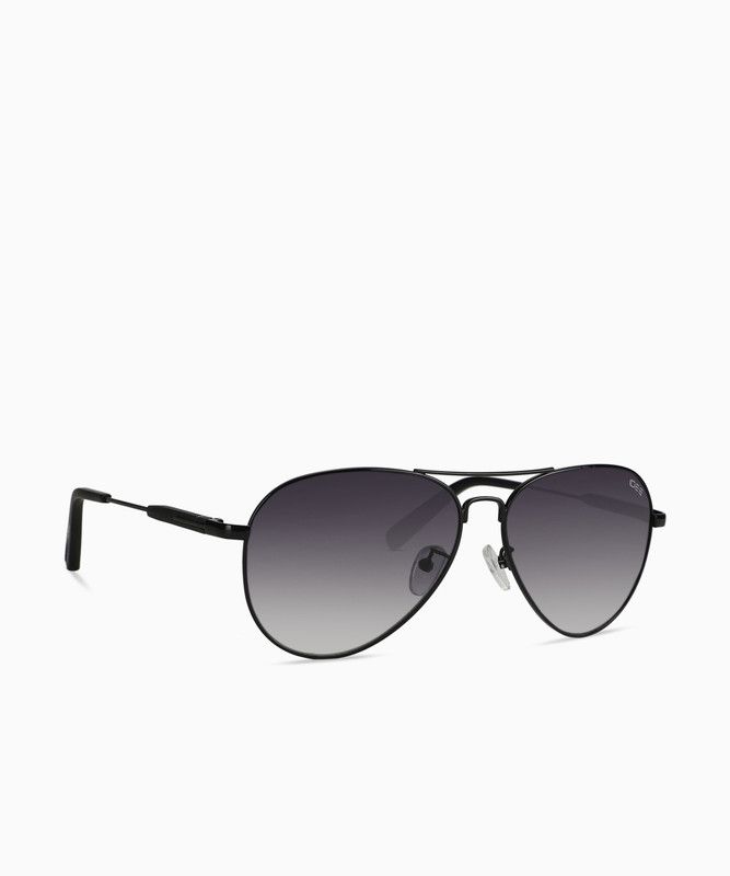 Gradient Aviator Sunglasses (52)  (For Men, Grey)