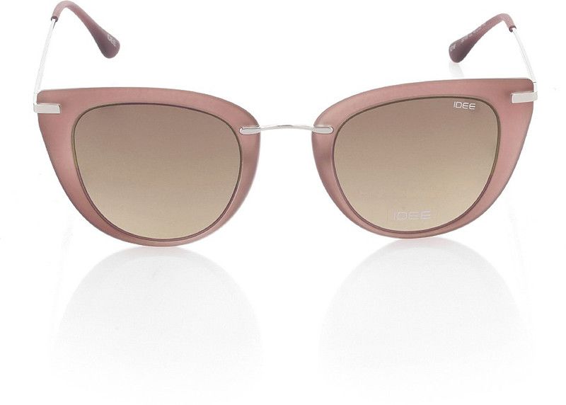 Gradient Cat-eye Sunglasses (46)  (For Women, Grey)