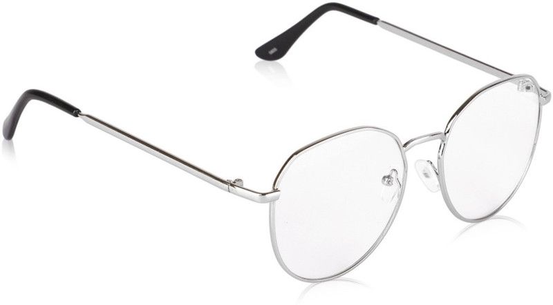 UV Protection, Riding Glasses Sports, Round Sunglasses (Free Size)  (For Men & Women, Clear)