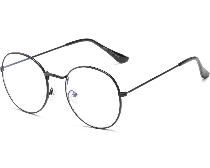UV Protection Round, Spectacle Sunglasses (52)  (For Men & Women, Clear)