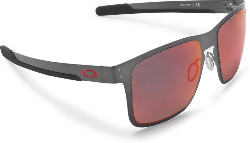 HOLBROOK METAL Sports Sunglass  (For Men, Red)