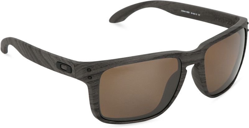 HOLBROOK XL Retro Square Sunglass  (For Men & Women, Brown)