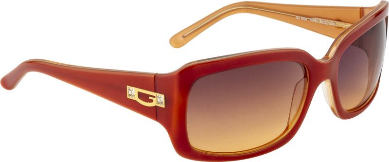 Gradient Over-sized Sunglasses (60)  (For Women, Brown)