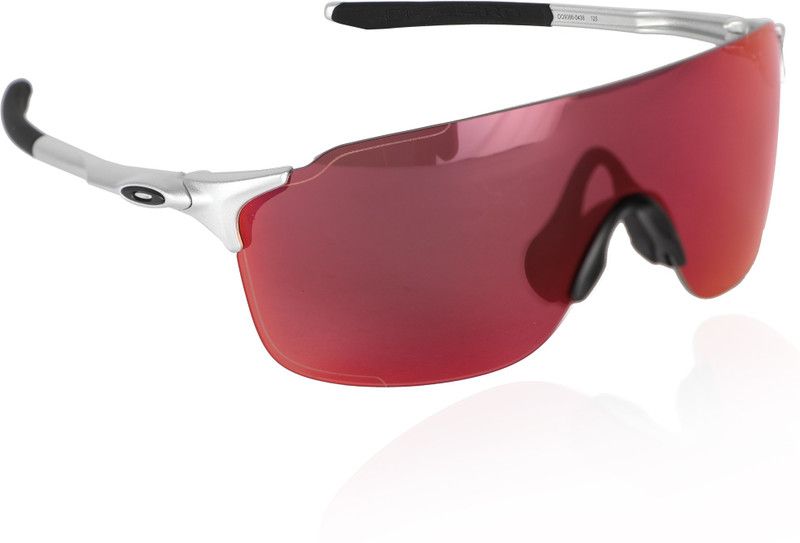 EVZERO STRIDE Sports Sunglass  (For Men, Red)