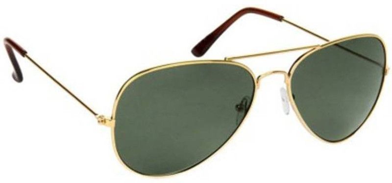 Aviator Sunglasses (Free Size)  (For Men & Women, Green)
