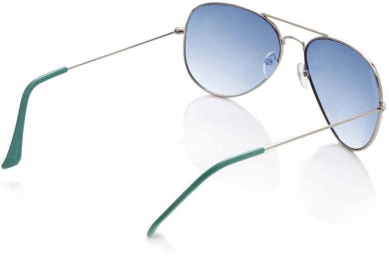 UV Protection Aviator Sunglasses  (For Men & Women, Blue)