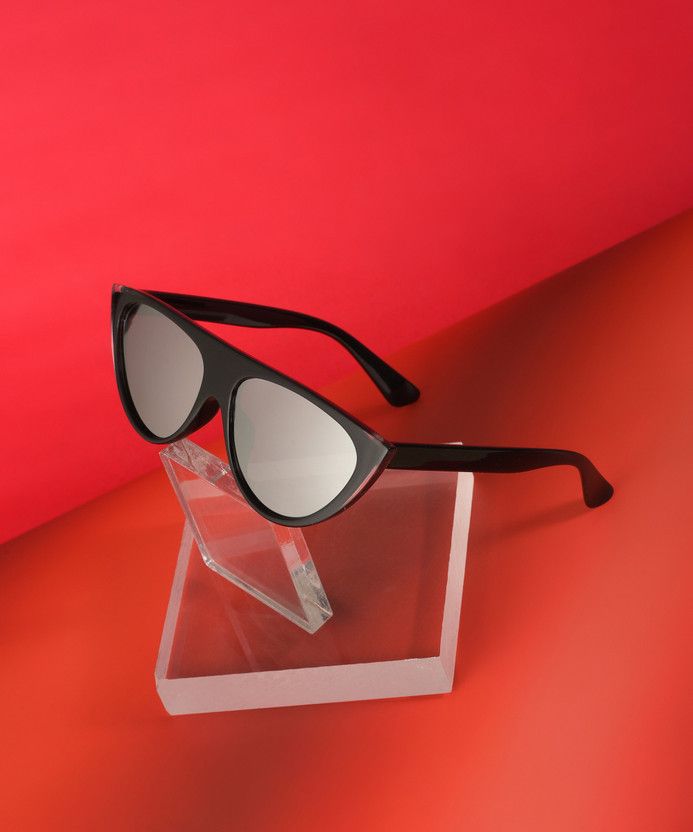 Others Cat-eye Sunglasses (51)  (For Women, Black)