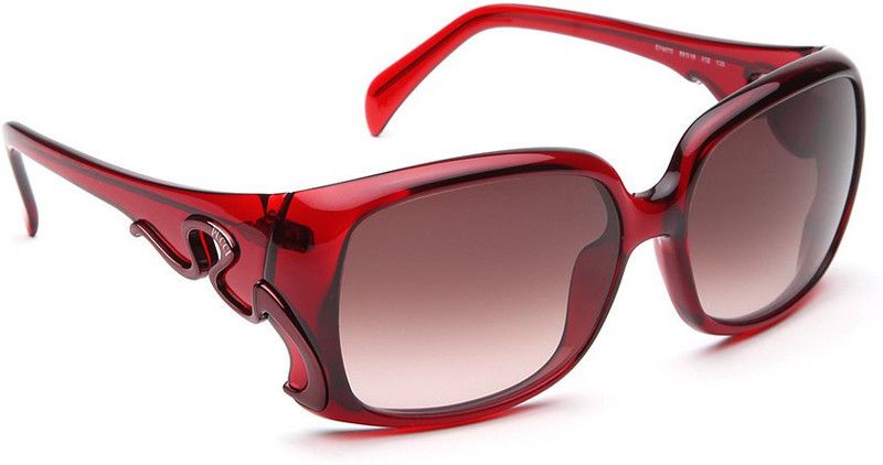 Gradient Over-sized Sunglasses (Free Size)  (For Women, Grey, Pink)