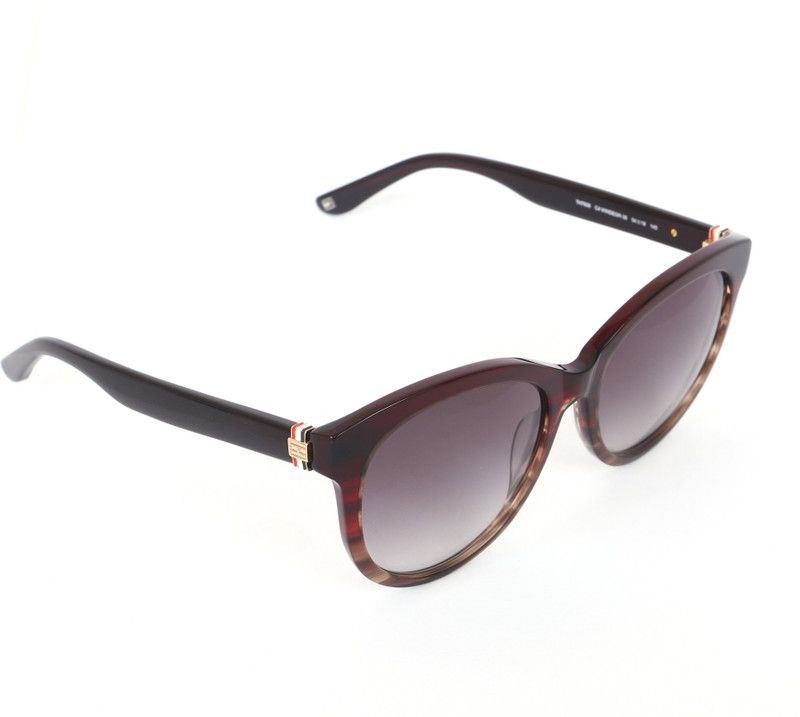 Gradient Round Sunglasses (54)  (For Women, Blue)