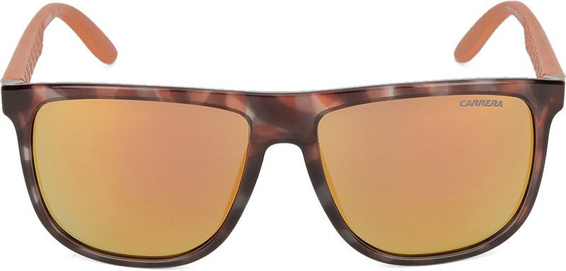 Mirrored Wayfarer Sunglasses (58)  (For Men & Women, Brown)