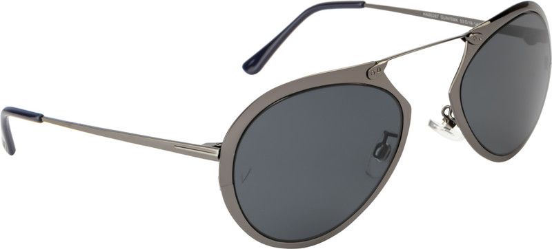 Polarized, UV Protection, Others Aviator Sunglasses (Free Size)  (For Men, Grey)