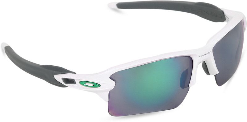 FLAK 2.0 XL Sports Sunglass  (For Men & Women, Green)