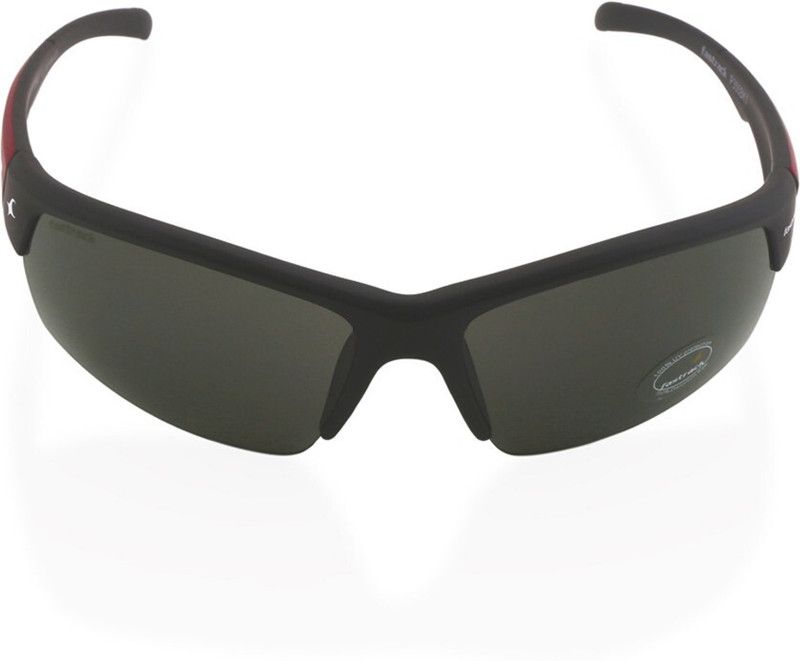 UV Protection Wrap-around Sunglasses (Free Size)  (For Men, Grey)