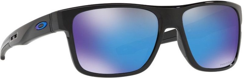 CROSSRANGE Retro Square Sunglass  (For Men, Blue)