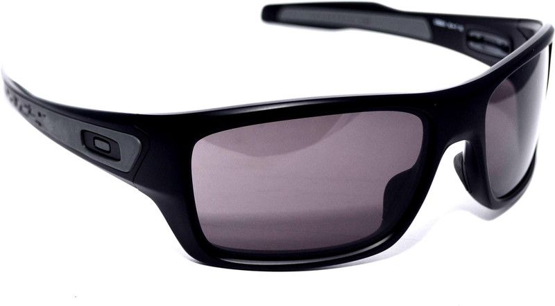 TURBINE Sports Sunglass  (For Men, Grey)