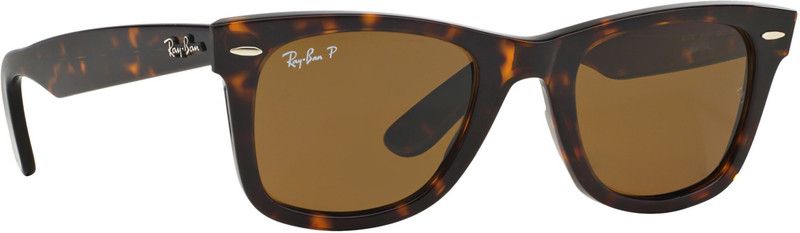 Polarized Wayfarer Sunglasses (50)  (For Men & Women, Grey)