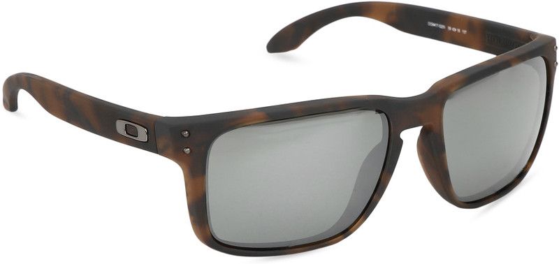HOLBROOK XL Retro Square Sunglass  (For Men & Women, Black)