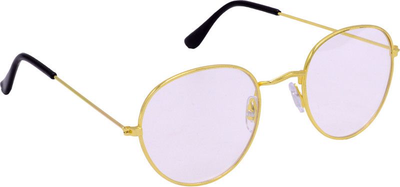 Gradient, Night Vision, UV Protection Oval Sunglasses (52)  (For Men & Women, Clear)