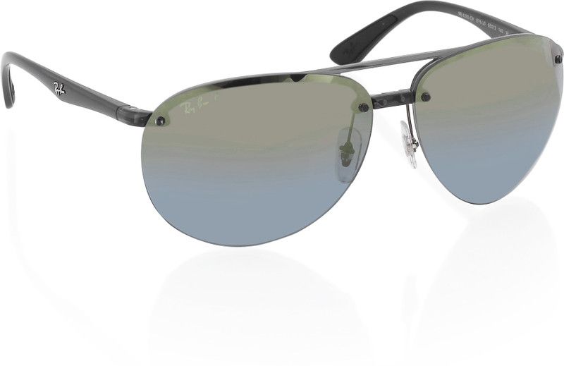 Polarized Aviator Sunglasses (65)  (For Men, Golden)