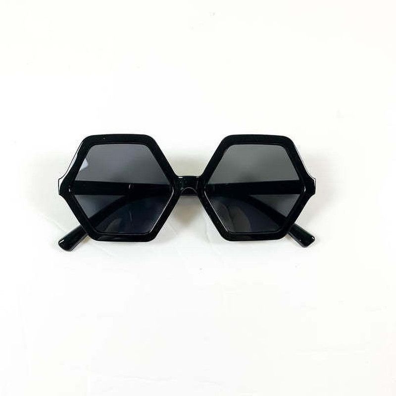 Gradient, Polarized, Riding Glasses, UV Protection Retro Square Sunglasses (Free Size)  (For Boys & Girls, Black)