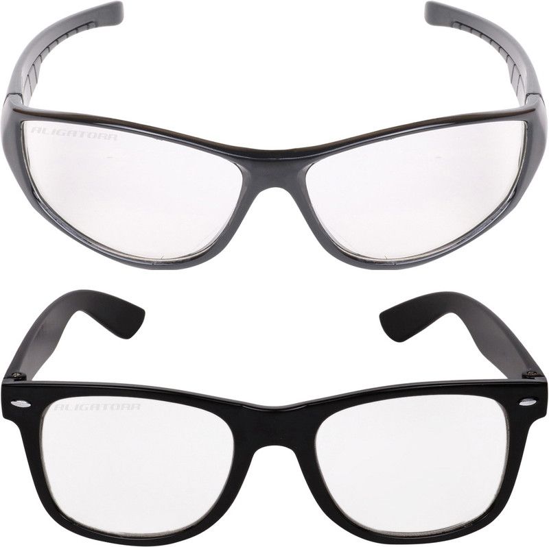 UV Protection Sports Sunglasses (57)  (For Men & Women, Clear)