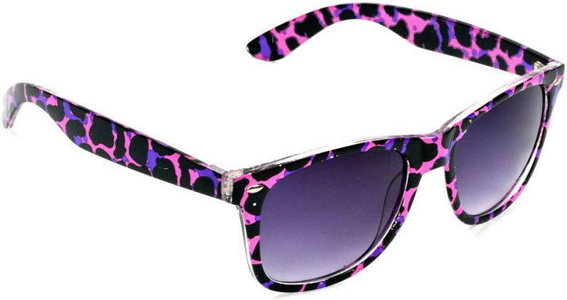 Wayfarer Sunglasses (53)  (For Women, Black)