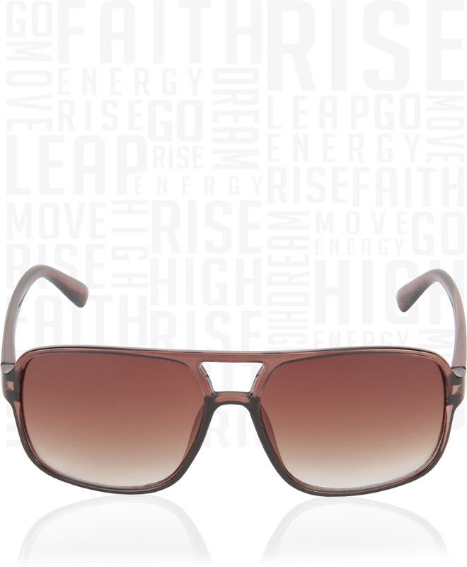 Gradient Sunglass  (For Men, Brown)