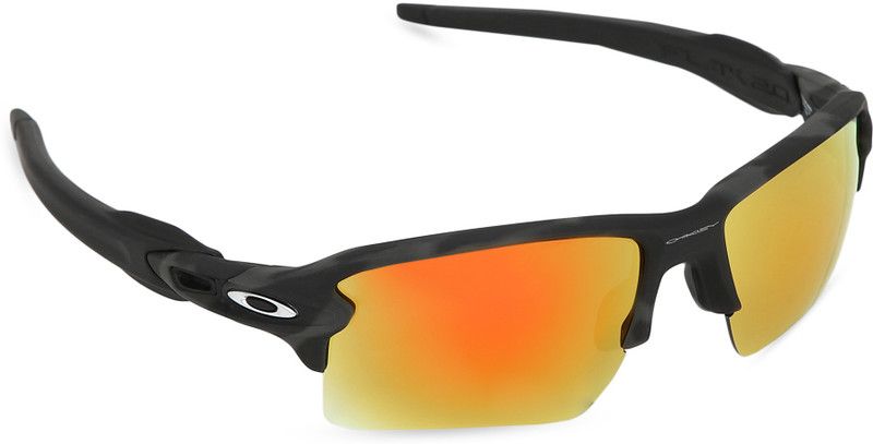 Sports Sunglass  (For Men & Women, Red)