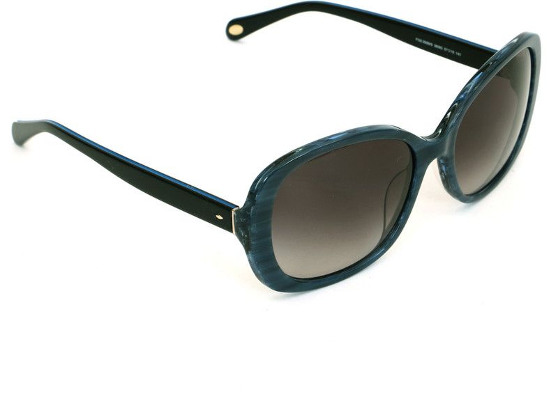 Gradient Over-sized Sunglasses (57)  (For Women, Brown)