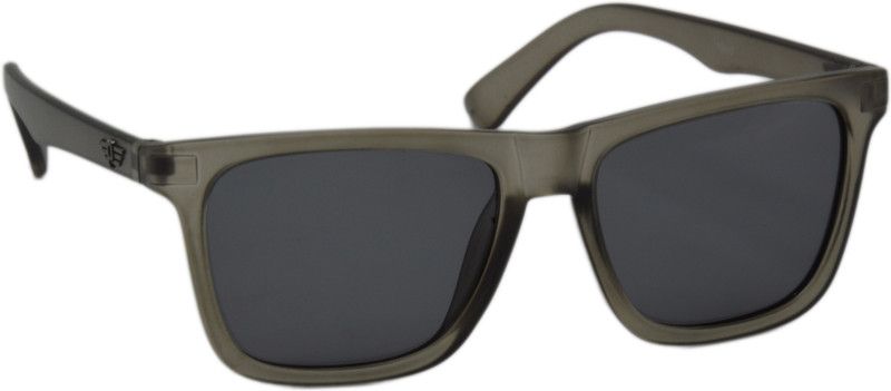 UV Protection Wayfarer Sunglasses (52)  (For Men & Women, Black, Clear)
