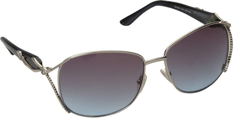 Aviator Sunglasses (55)  (For Women, Blue)