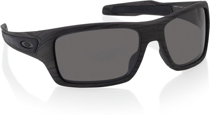 TURBINE Rectangular Sunglass  (For Men, Silver)