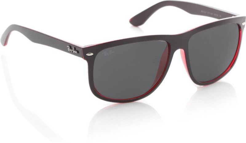 Polarized, Gradient Round Sunglasses (Free Size)  (For Men, Grey)