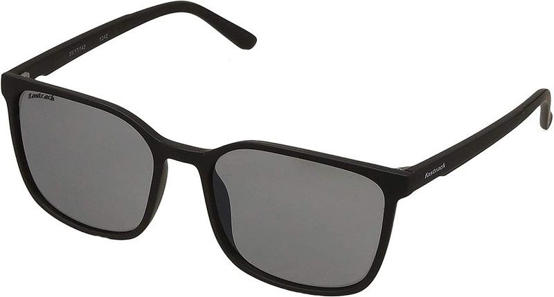 UV Protection Retro Square Sunglasses (Free Size)  (For Men, Black)