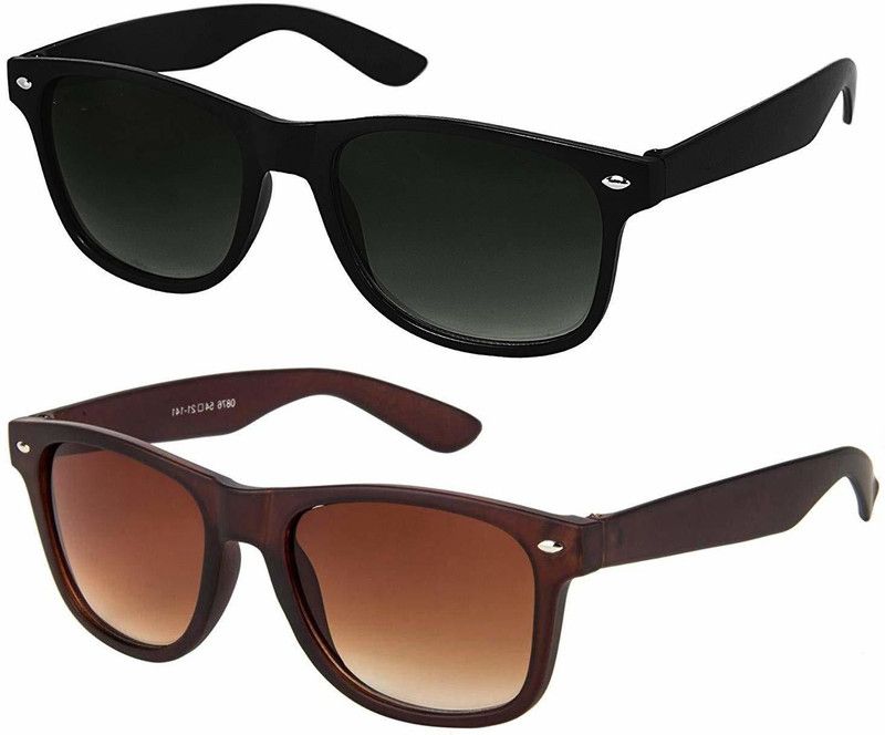 Wayfarer Sunglasses  (For Boys & Girls, Multicolor)