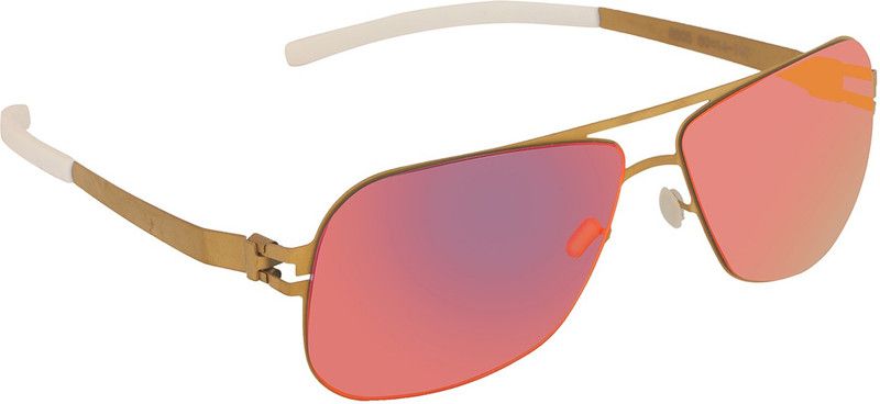 Mirrored, UV Protection Retro Square Sunglasses (Free Size)  (For Men & Women, Pink)