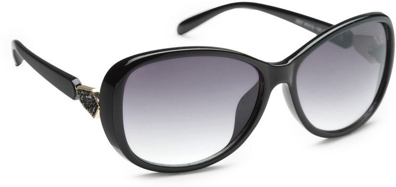 UV Protection Butterfly Sunglasses (65)  (For Women, Violet)