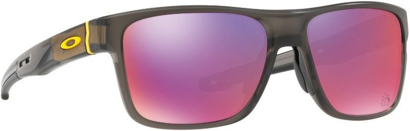 CROSSRANGE Retro Square Sunglass  (For Men, Multicolor)