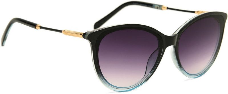 UV Protection Cat-eye Sunglasses (58)  (For Women, Violet)